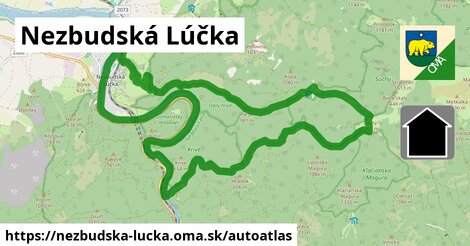 ikona Mapa autoatlas v nezbudska-lucka