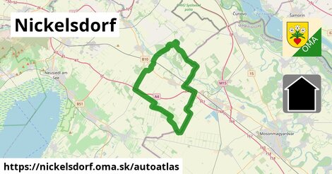 ikona Mapa autoatlas v nickelsdorf