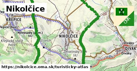 ikona Turistická mapa turisticky-atlas v nikolcice