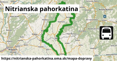 ikona Mapa dopravy mapa-dopravy v nitrianska-pahorkatina