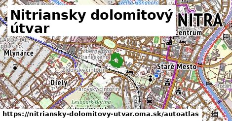 ikona Mapa autoatlas v nitriansky-dolomitovy-utvar