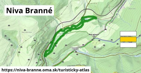 ikona Turistická mapa turisticky-atlas v niva-branne