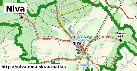 ikona Mapa autoatlas v niva