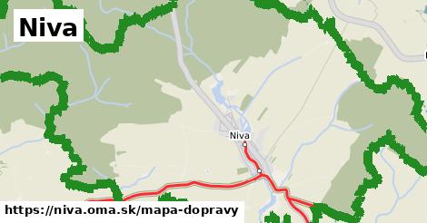 ikona Mapa dopravy mapa-dopravy v niva