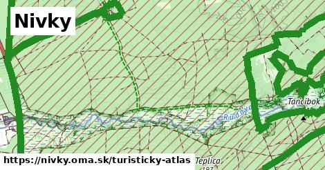 ikona Nivky: 6,7 km trás turisticky-atlas v nivky