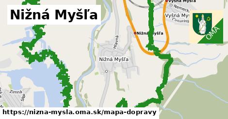 ikona Mapa dopravy mapa-dopravy v nizna-mysla