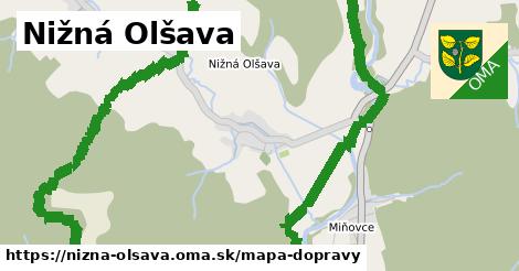 ikona Mapa dopravy mapa-dopravy v nizna-olsava