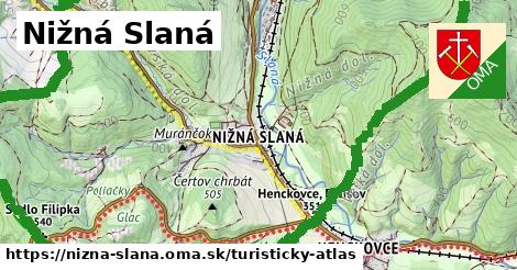 ikona Turistická mapa turisticky-atlas v nizna-slana