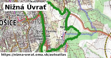 ikona Mapa autoatlas v nizna-uvrat