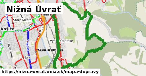 ikona Mapa dopravy mapa-dopravy v nizna-uvrat