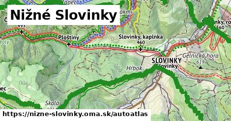ulice v Nižné Slovinky