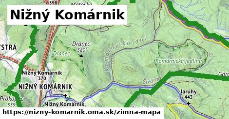 ikona Zimná mapa zimna-mapa v nizny-komarnik