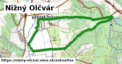 ulice v Nižný Olčvár