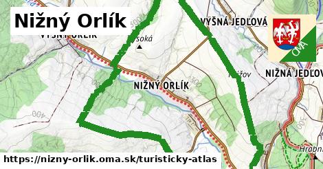 ikona Nižný Orlík: 0 m trás turisticky-atlas v nizny-orlik