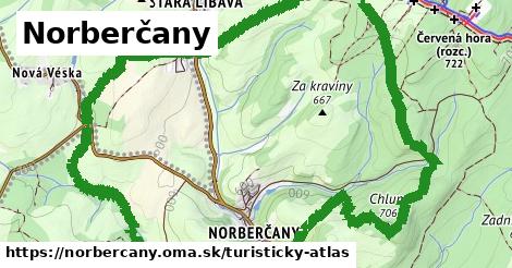 ikona Turistická mapa turisticky-atlas v norbercany