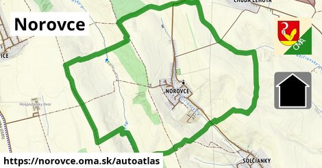 ikona Mapa autoatlas v norovce