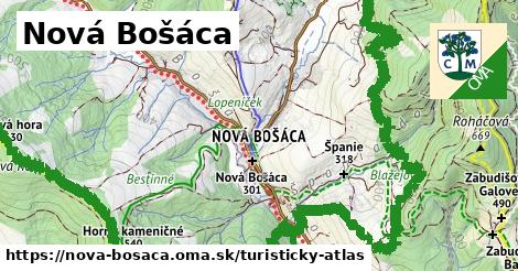 ikona Turistická mapa turisticky-atlas v nova-bosaca