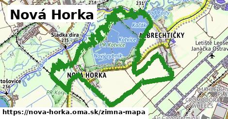 ikona Nová Horka: 0 m trás zimna-mapa v nova-horka
