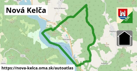 ikona Mapa autoatlas v nova-kelca