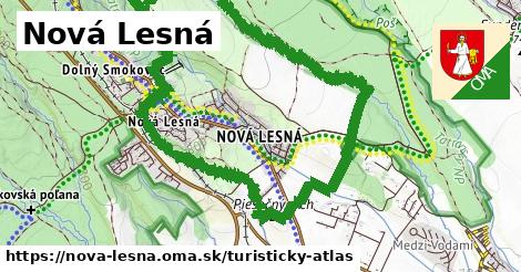 ikona Turistická mapa turisticky-atlas v nova-lesna