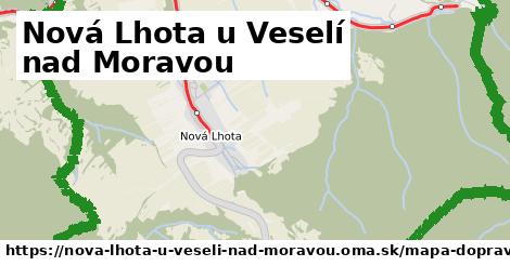 ikona Mapa dopravy mapa-dopravy v nova-lhota-u-veseli-nad-moravou