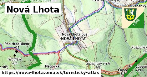 ikona Turistická mapa turisticky-atlas v nova-lhota