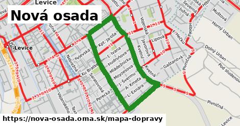 ikona Mapa dopravy mapa-dopravy v nova-osada