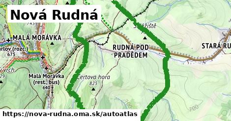 ikona Mapa autoatlas v nova-rudna