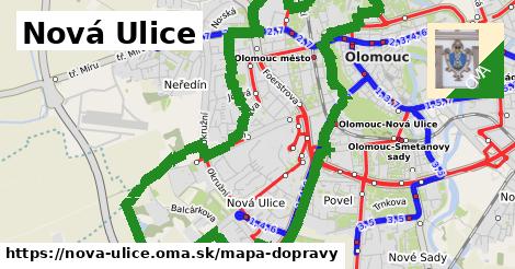 ikona Nová Ulice: 61 km trás mapa-dopravy v nova-ulice