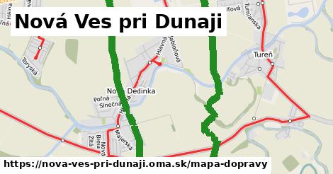 ikona Nová Ves pri Dunaji: 11,6 km trás mapa-dopravy v nova-ves-pri-dunaji