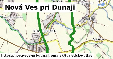 ikona Nová Ves pri Dunaji: 1,31 km trás turisticky-atlas v nova-ves-pri-dunaji