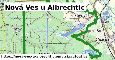 ikona Mapa autoatlas v nova-ves-u-albrechtic