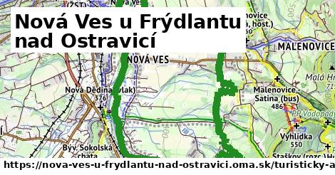 ikona Turistická mapa turisticky-atlas v nova-ves-u-frydlantu-nad-ostravici