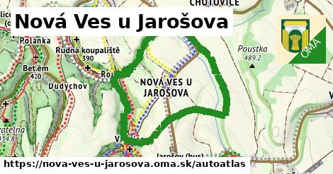 ikona Mapa autoatlas v nova-ves-u-jarosova