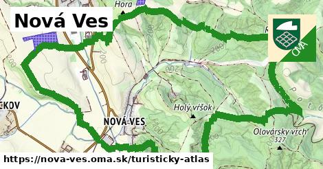 ikona Turistická mapa turisticky-atlas v nova-ves