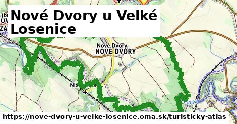 ikona Nové Dvory u Velké Losenice: 0 m trás turisticky-atlas v nove-dvory-u-velke-losenice