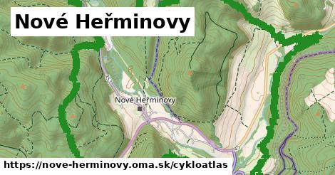 ikona Cyklo cykloatlas v nove-herminovy