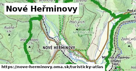 ikona Turistická mapa turisticky-atlas v nove-herminovy