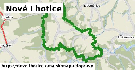 ikona Nové Lhotice: 0 m trás mapa-dopravy v nove-lhotice