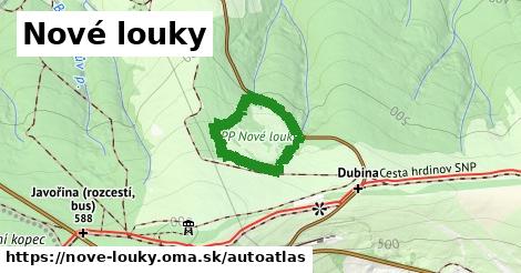 ikona Mapa autoatlas v nove-louky