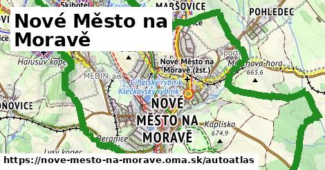 ikona Mapa autoatlas v nove-mesto-na-morave