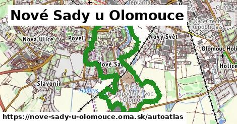 ikona Mapa autoatlas v nove-sady-u-olomouce