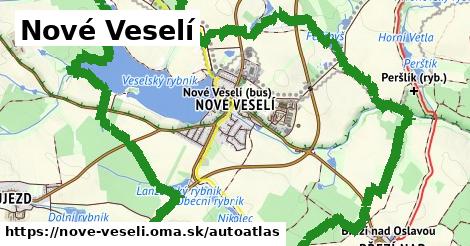 ikona Mapa autoatlas v nove-veseli