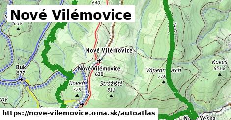 ikona Mapa autoatlas v nove-vilemovice