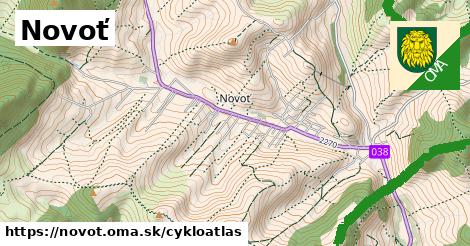 ikona Cyklo cykloatlas v novot