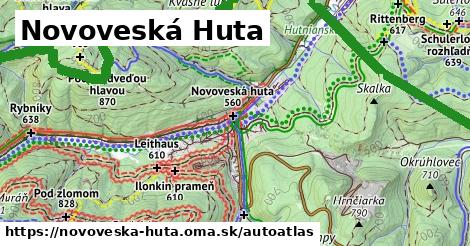 ikona Mapa autoatlas v novoveska-huta