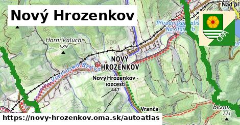 ikona Mapa autoatlas v novy-hrozenkov