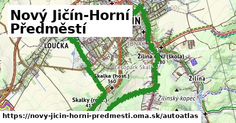ikona Mapa autoatlas v novy-jicin-horni-predmesti