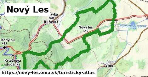 ikona Turistická mapa turisticky-atlas v novy-les