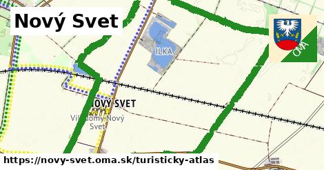 ikona Turistická mapa turisticky-atlas v novy-svet